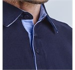 Mens Delta Golf Shirt Navy